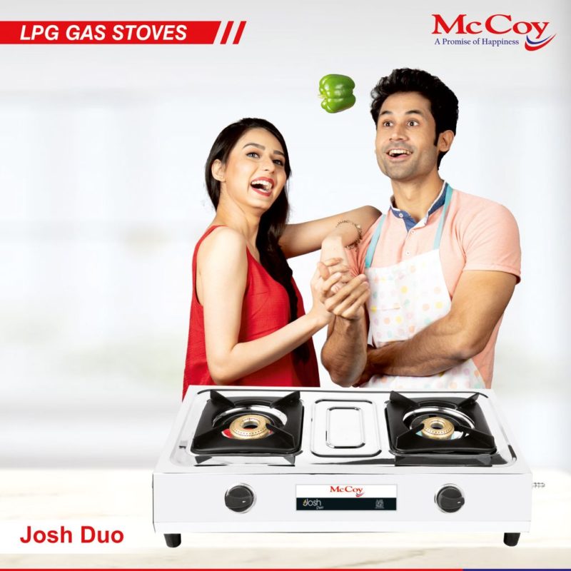 McCoy Gas Stove Josh Duo McCoy Appliances India