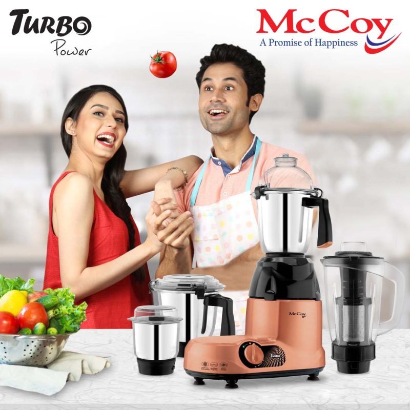 Turbo Power Mixer Grinder McCoy Appliances India