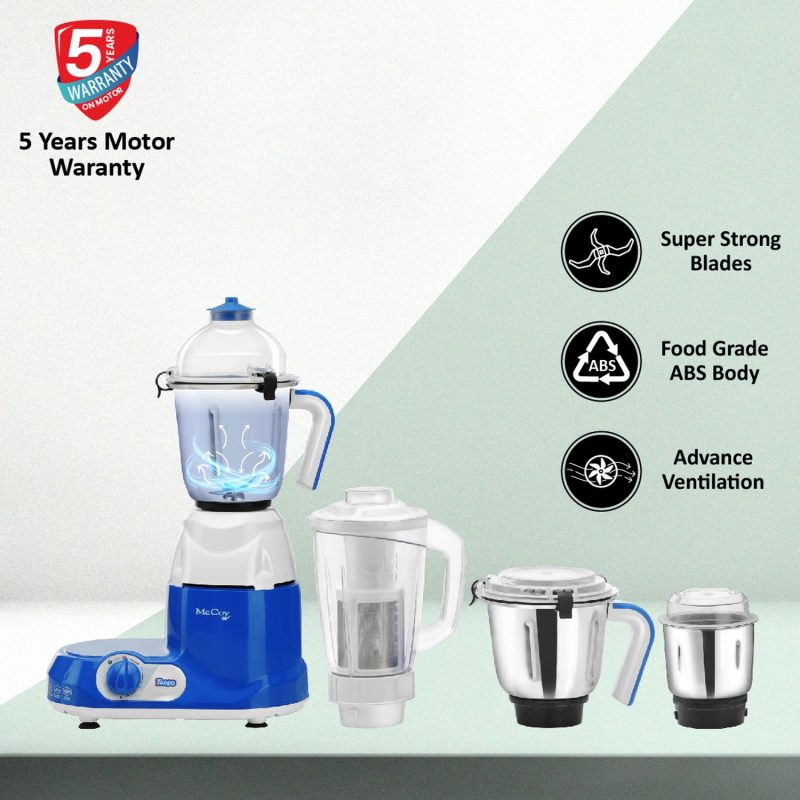 McCoy Turbo Mixer Grinder McCoy Appliances India