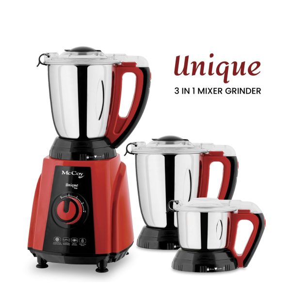 McCoy Unique Trio Mixer Grinder McCoy Appliances India